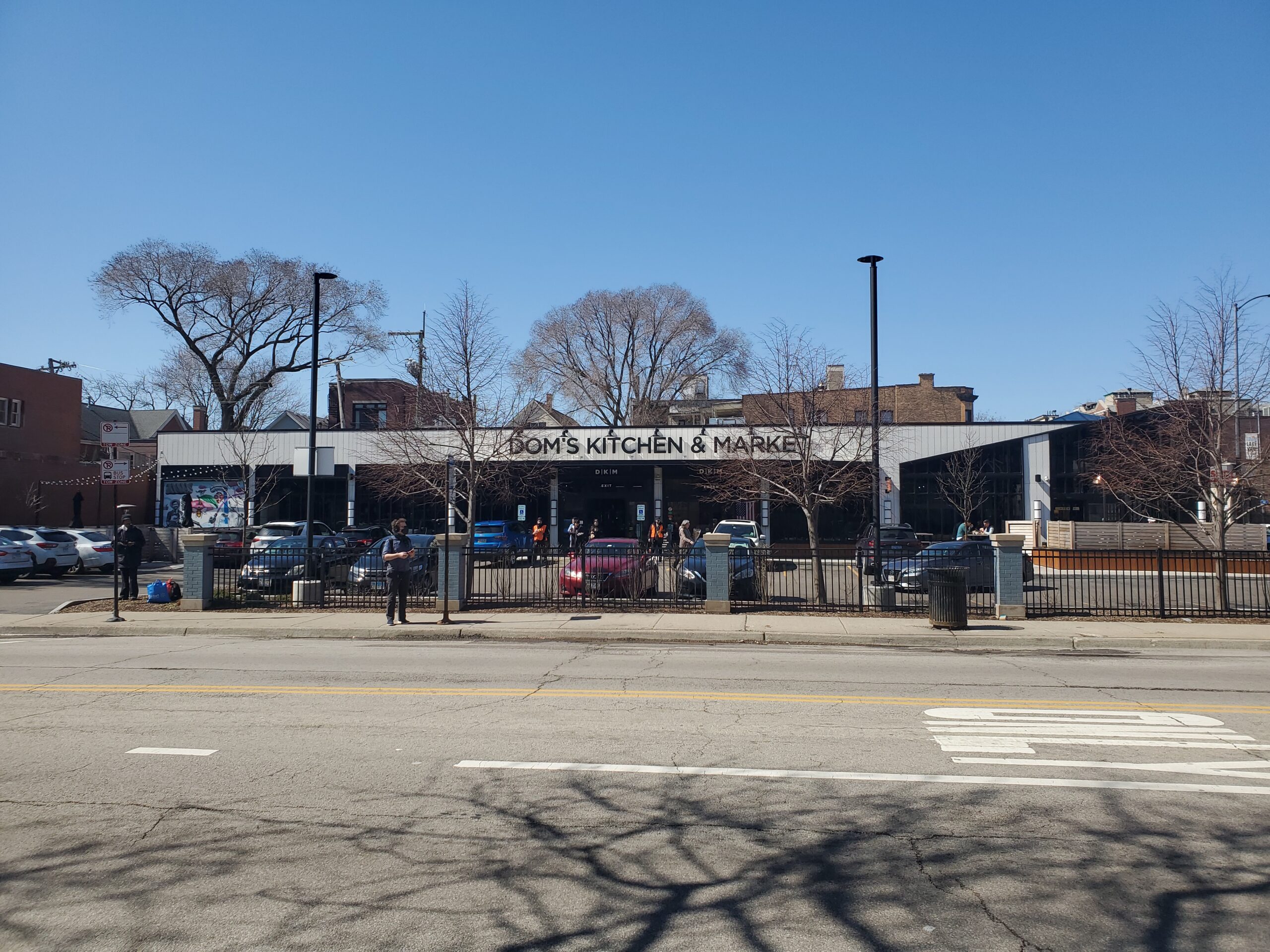 dom's kitchen and market viewed from across the street