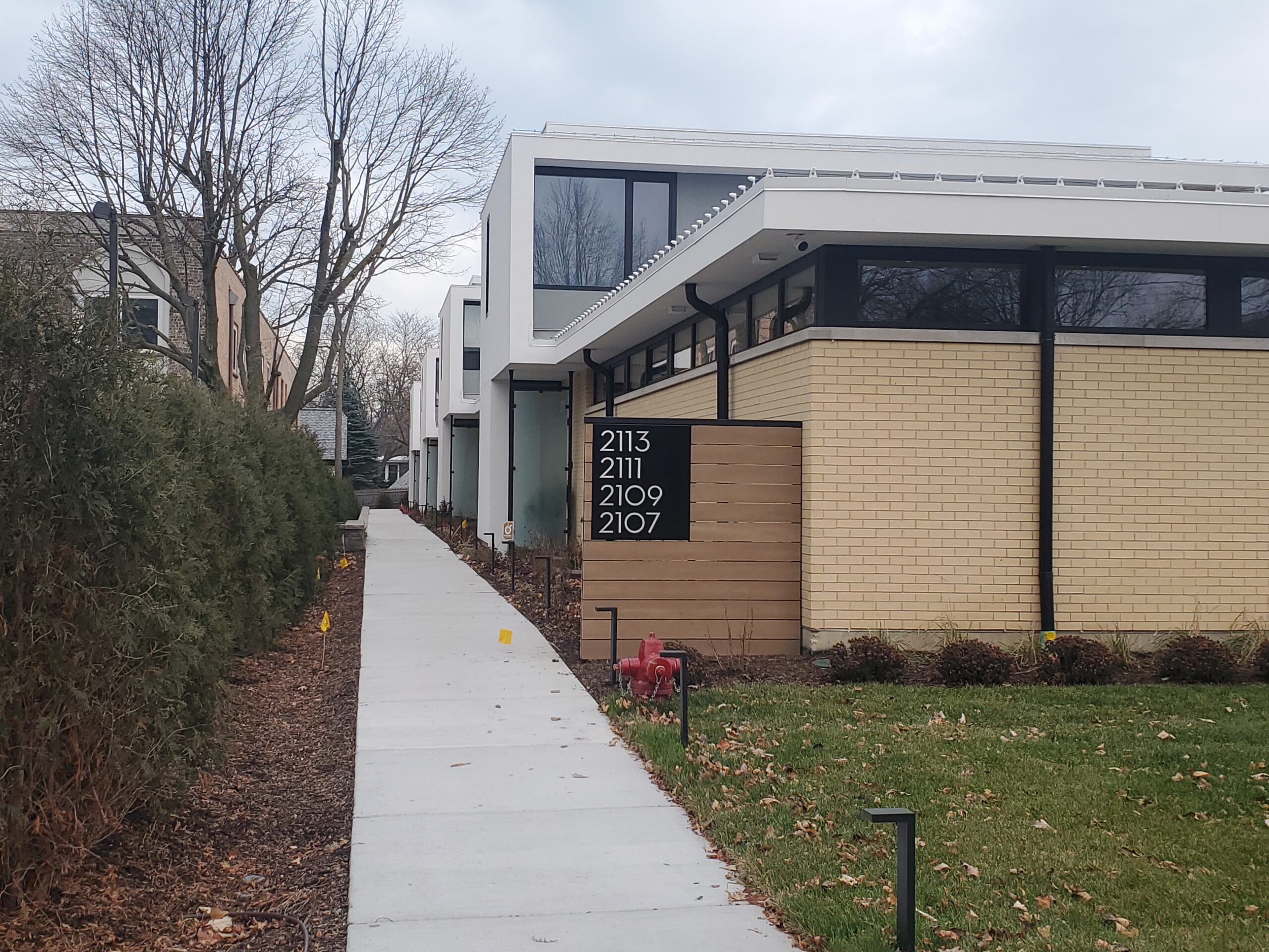 street view of St Johns Highland Park newly built apartments